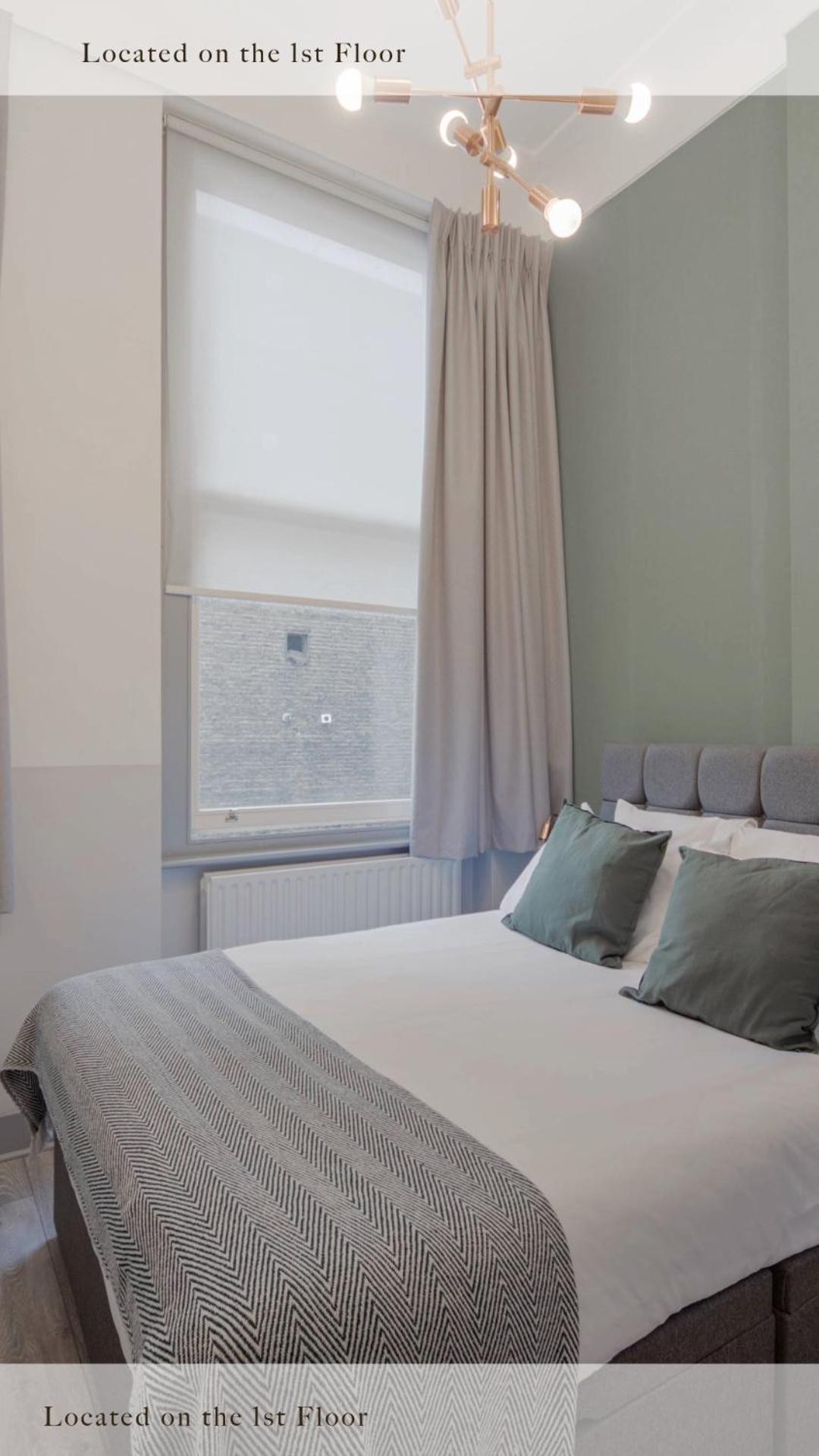 Modern Kensington Apartments Londen Kamer foto