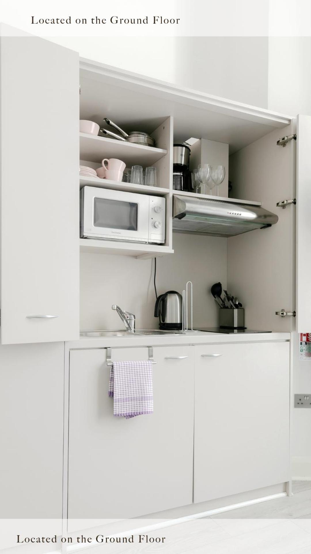Modern Kensington Apartments Londen Kamer foto